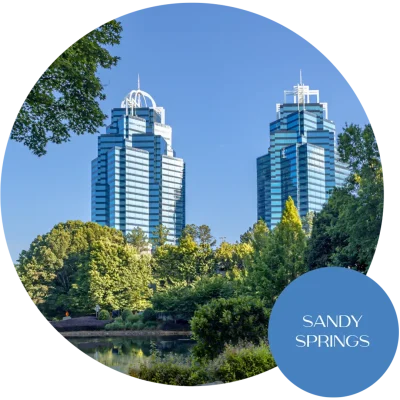 A photo depicting Sandy Springs, GA, one of our egg donation retrieval locations.